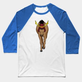 Horse Samurai Martial arts Baseball T-Shirt